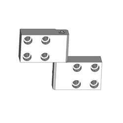 304 Stainless Steel Model K Hinges